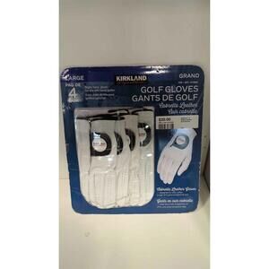 Kirkland Signature Golf Gloves 4 Pack Large Right Hand